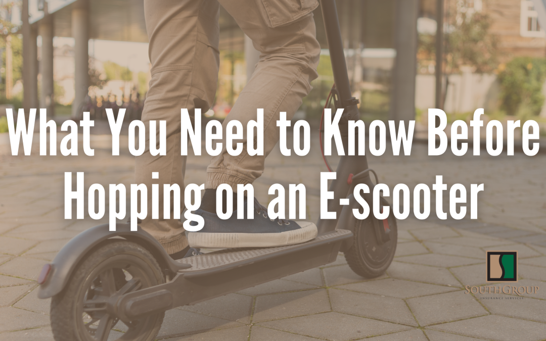 In the Know: What You Need to Know Before Hopping on an E-scooter